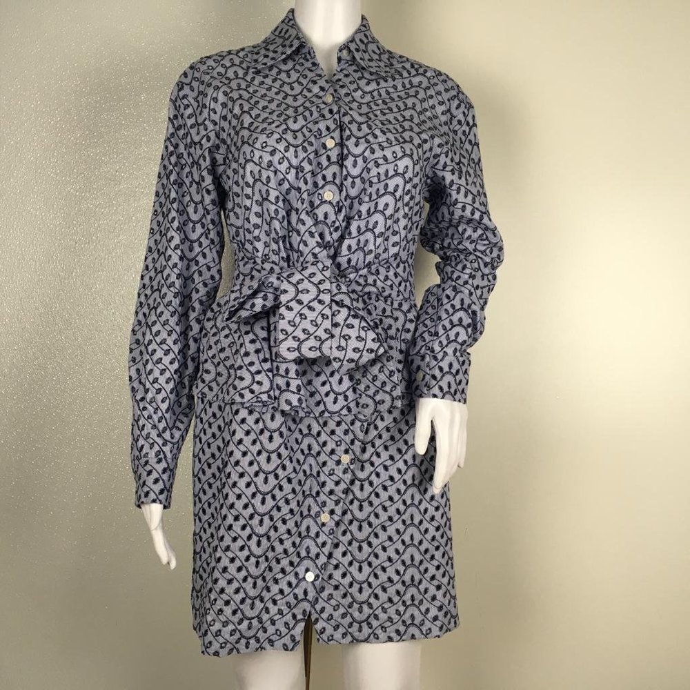 Derek Lam 10 Crosby Women's Dress Blue Size 4 g61